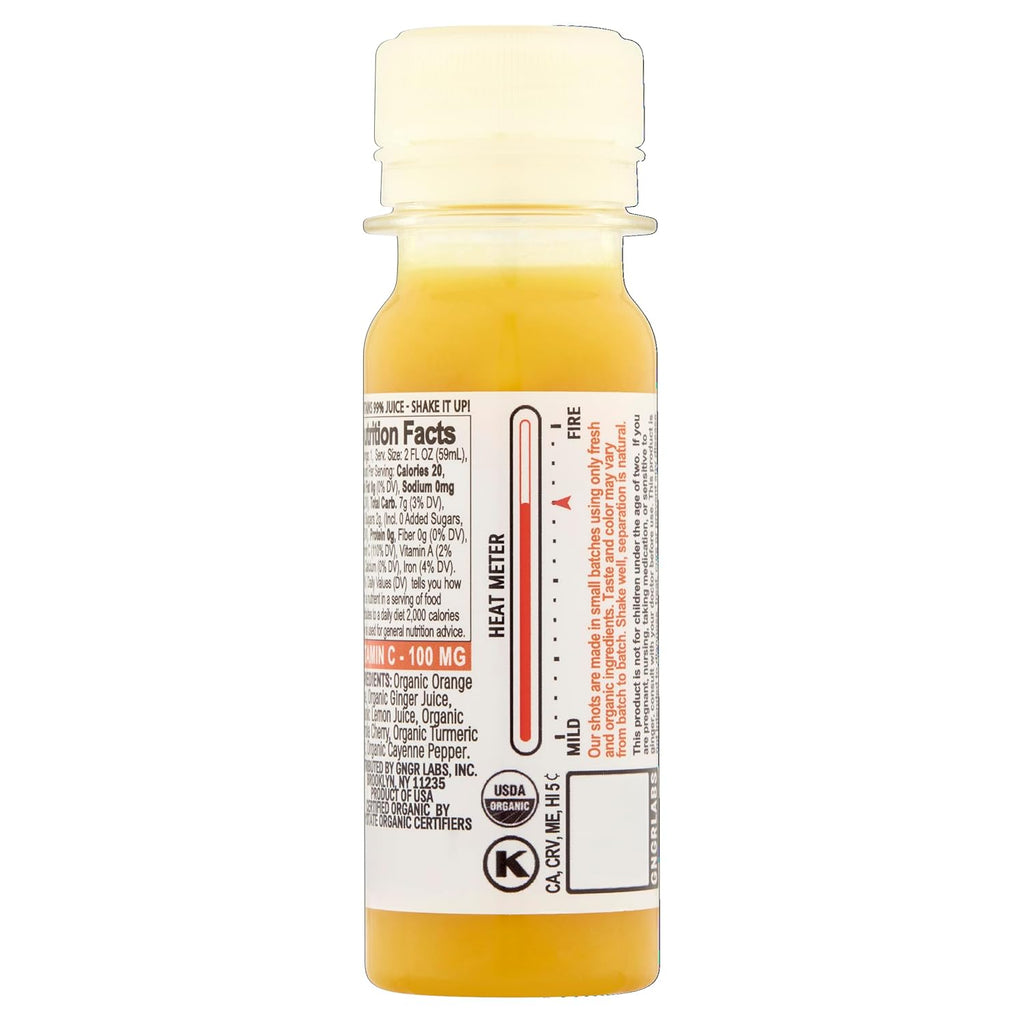 Ginger Immunity Shots