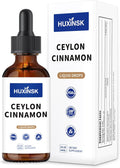 Ceylon Cinnamon Liquid Drops Extract | Pure Cinnamomum Zeylanicum | Supports Healthy Metabolism | Alcohol-Free, 60ml Vegan Tincture