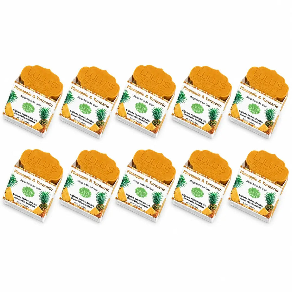 Lemon Turmeric Shea Butter Bar Soap – Brightening Cleanse