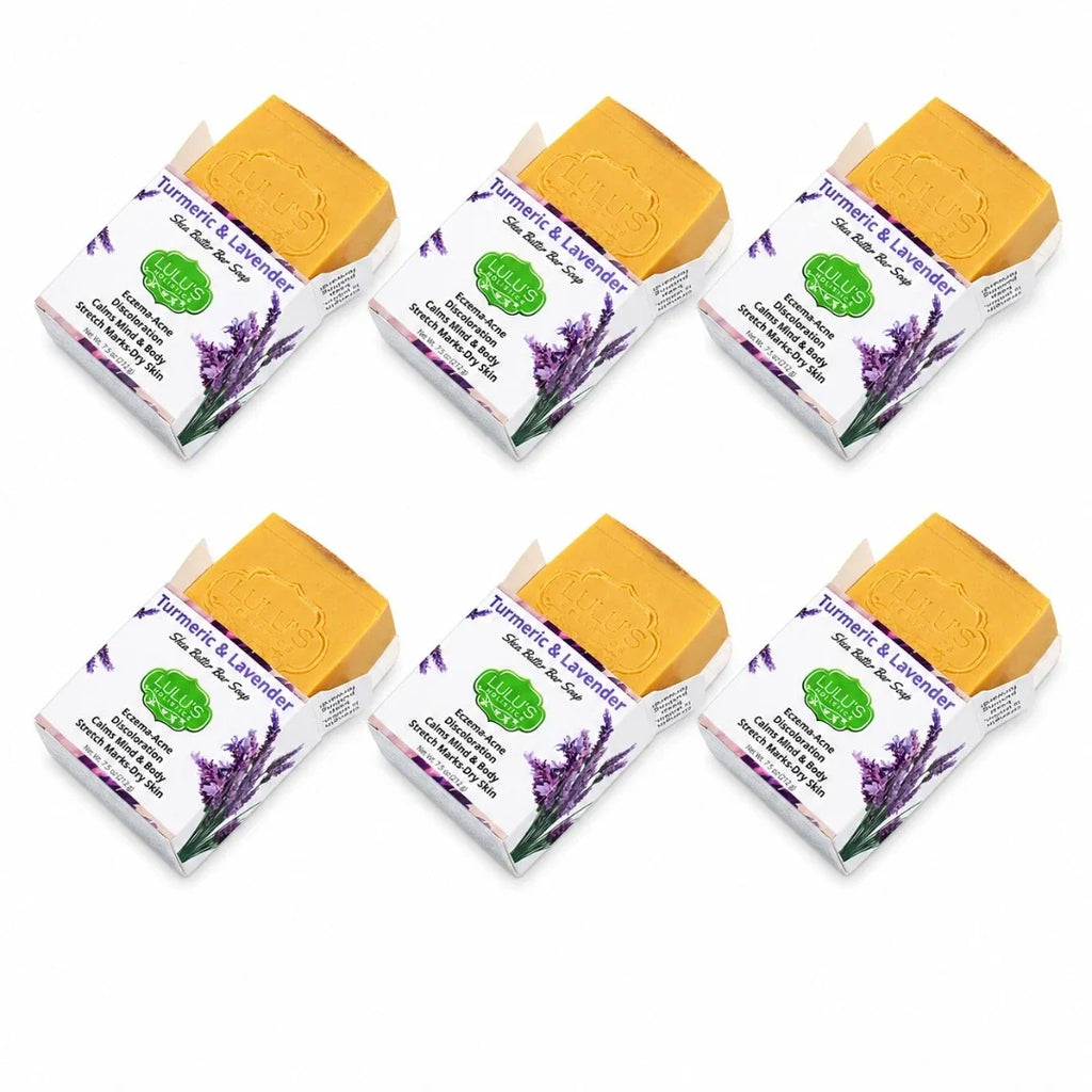 Lemon Turmeric Shea Butter Bar Soap – Brightening Cleanse
