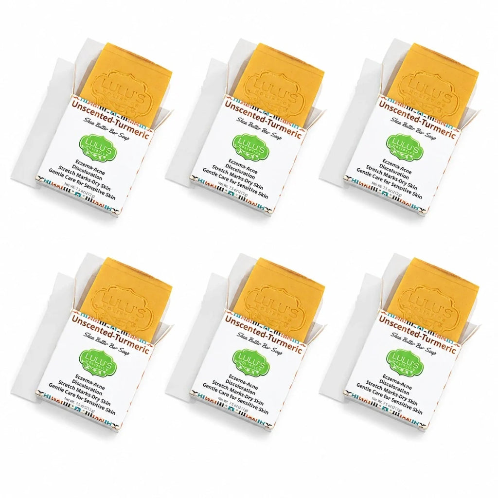 Lemon Turmeric Shea Butter Bar Soap – Brightening Cleanse